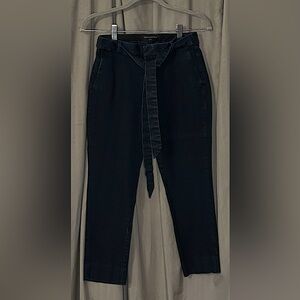 Denim Cropped Pants